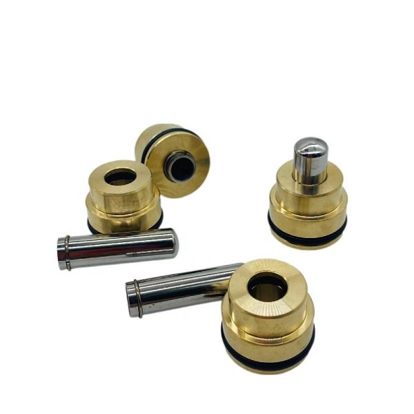 China Construction Works Silver Hydraulic Joystick Pusher for Doosan DH225-7 DX225 Excavator Pilot Pusher factory