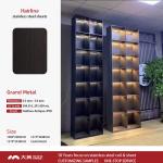 Furniture Display Cabinets Brushed Stainless Steel Sheet 0.3mm For Stunning
