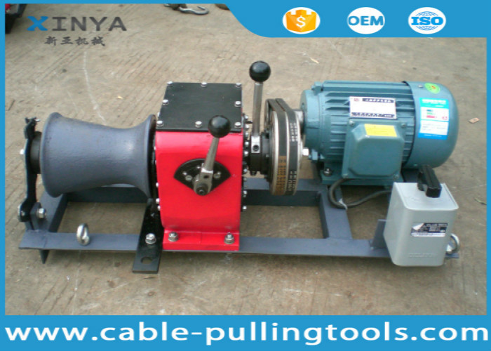China Small Portable Electric Cable Winch Puller Machine 1T factory