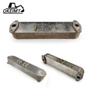 China 6211-61-2101 Engine Oil Cooler Core For KOMATSU PC650-3 PC710-5 6D140-10P WA500-3 GD825 factory