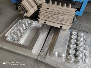 China Paper Egg Tray Machine 20 Cavity Pulp Mold For Molded Pulp Products on sale