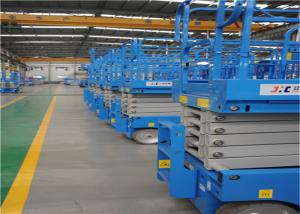 China AC Power One Man Scissor Lift Easy Troubleshooting High Safety Free Spare Parts factory