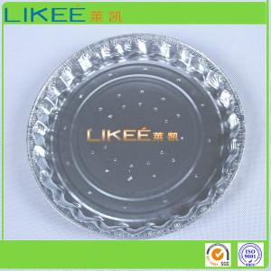 China Customized Logo Round Aluminium Foil Container For Food Aluminum Trays factory