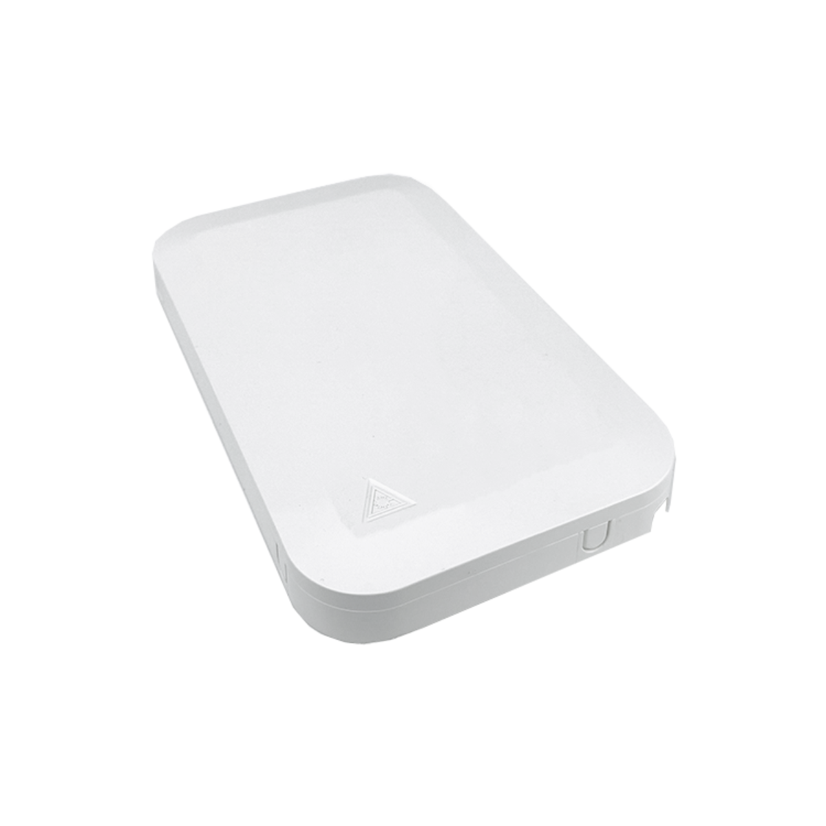 FTTH Network Indoor White 1 Core Plastic Fiber Optic Faceplate Socket Panel SC Connector Type 5