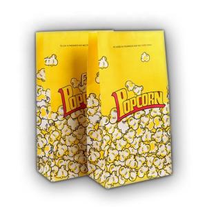 China Food Grade Popcorn Recycled Paper Food Bags Eco Friendly Biodegradable Material factory