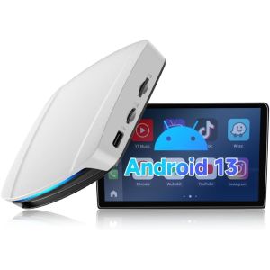 China Wireless Adapter Carplay & Android Auto  Ai Box Multi Media TBox UHD SDM660 Android 13 8Gb 128Gb Dongle for Netflix on sale