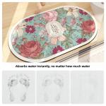 Modern Design Style Quick Drying Bath Tub Mat for Soft Waterproof Eva and Non