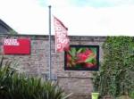P5 p6 p8 p10 outdoor fixed iron full color front cover access led screen signs