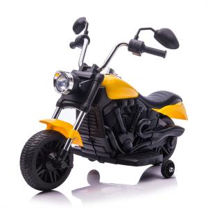 China Ride On Toy Style White Plastic Baby Toy Electric Child Motorcycle for Kids factory