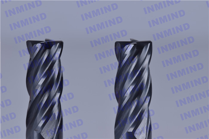 high hardness R1.0 Corner 12*R1.0*75 Corner Radius end mill upto HRC65 4 Flute X.Ceed Coating