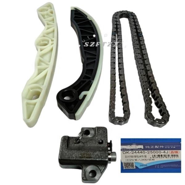 Timing Chain Kit 4PCS 2432125000 2441025001 for Hyundai IX35 KIA K5 Sportage