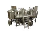Gas Heating 60BBL Three Vessel Brewing System Semi - Auto Beer Brewery Equipment