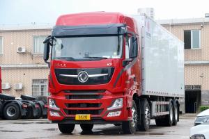 China Dongfeng DFH5310 Diesel 14 Gear 465 Hp Half Row High Roof 8X4 9.4m AMT Automatic Refrigerated Truck factory