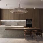 Modern Wood Veneer Custom Furniture Kitchen Cabinet Design Mdf Australia Luxury