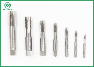 China 2 Flat Ends Straight Flute Tap , Fully Ground Straight Pipe Tap ISO529 Standard factory