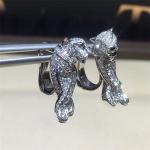 C leopard Earrings 18k gold white gold yellow gold rose gold bracelet Jewelry