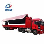 53ft Enclosed Box Cargo Dry Wing Van Truck Semi Trailer with 30-100T Max Payload