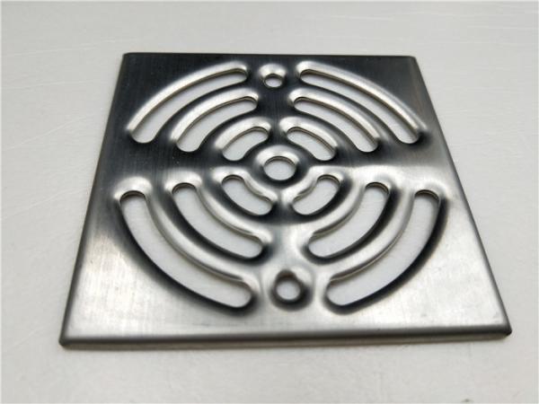 Stainless Steel Metal Forming Diesbrass Floor / Shower Drain Hardware 0.5mm