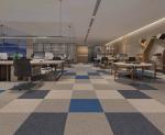 Custom Office Carpet Flooring / 100 Polypropylene Twist Pile Carpet