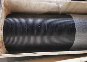 China High Polymers Lebus Sleeve Black Color Customized Size For Construction factory