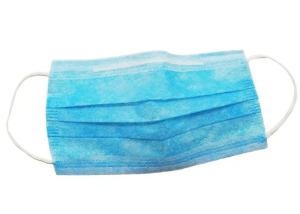 China Blue Medical 3 Ply Face Mask / Disposable Earloop Face Mask For Hygienic factory