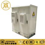 IP55 Waterproof Two Bay Outdoor Power Cabinet Metal Electrical Cabinet With