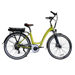 China 700C 28 Inch Classic City Electric Bike Dutch Lady Style 36V 250W Hub Motor Bicycle factory