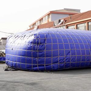 China PVC Coated Fabric Pressure Water Tank Pillow Shaped Eco Friendly factory