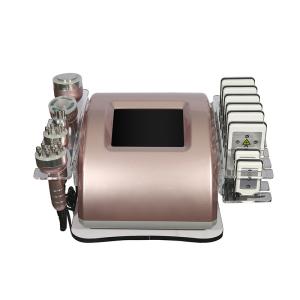 China 350MW 6 In 1 Cavitation 40K Lipo Laser Slimming Machine RF Vacuum factory