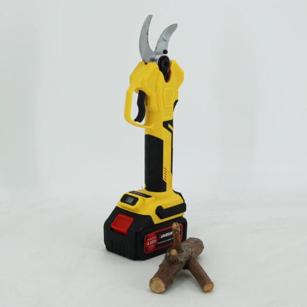 China Cordless Battery Pruner Tree Pruning Branches Scissors Orchard Garden Electric Pruning Shear 40mm factory