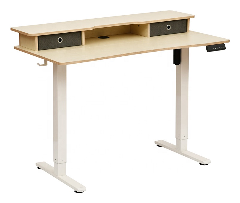 Storable Standing Desk Adjustable Single Motor Sit Stand Desk For Home Office