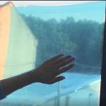 Clear Transparent Blue Temporary Window Protection Film for Windows and Glass