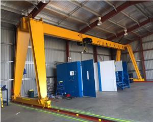 China Versatile Single Girder Gantry Crane For Construction Sites factory