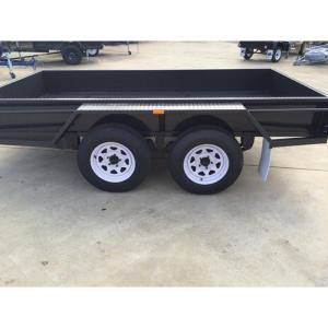 China 4500 KG Loading 10x6 Tandem Box Trailer Heavy Duty With Brake factory