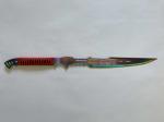 28in Skinning Stainless Steel Hunting Knife HRC 52 Military Mirage Machete