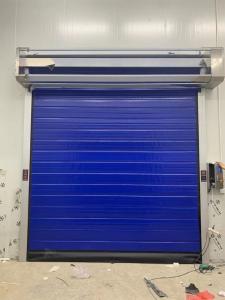China Insulated Self Heating Anti Condensation High Speed Cold Room Doors Wind Resistance factory