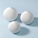 50g Skin Care Cream Jar Sphere Shape Cosmetic Plastic Jars Customized For