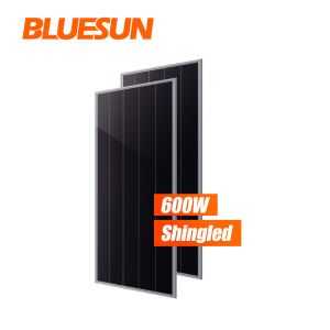 China Germany Solar Panel 600W 590W 580W Shingled Mono Bifacial Solar Panel 600 Watt Hjt Solar Panel Price on sale