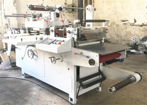 China Fireproof / Kraft Paper Label Die Cutting Machine 300 Press / Min High Speed factory