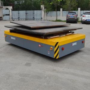 China DC Motor Battery Transfer Trolley 5 Tons Heavy Load Stepless Speed Adjusting factory