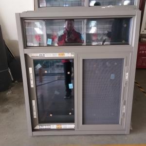 China Aluminium Side 72x60 Sliding Window Thermal Break Customized factory