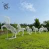 Buy cheap Stainless Steel Horse Wire Sculpture Metal Art Abstract Modern Park Decoration from wholesalers