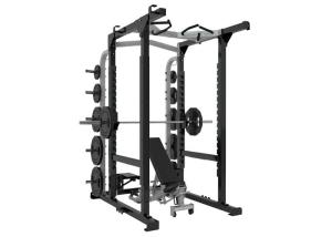 China Multiple Funtions Weight Bench Rack Combination Customized Logo For Gym Center factory