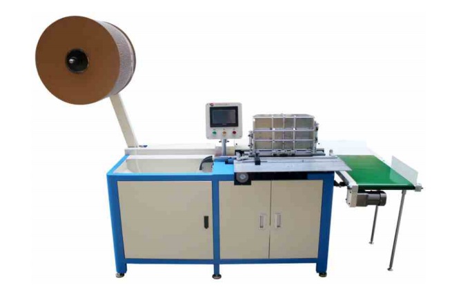 PLC Control System Double Loop Wire Binding Machine Semi Auto Double Loop Wire