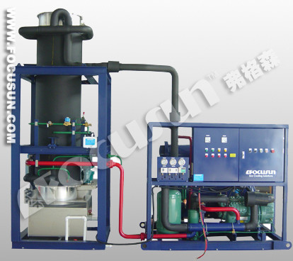 China Tube Shape 10T Tube Ice Machine Directly Sold by Manufacturers with Automatic Function factory