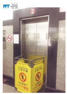 China VVVF Control 630kg 1.5m/s Luxury Passenger Elevator factory
