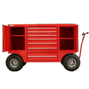 China Customer Color Heavy Duty Metal Tool Cabinet Trolley for Workshop and Garage Cabinet factory