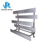 Outdoor Padded Bleacher Seats , Gym / Stadium 3 Row Aluminum Bleachers ,