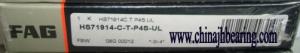 China Precision FAG HS71914-C-T-P4S-UL main spindle bearing Dimension:70x100x16mm,steel ball,in stock, factory