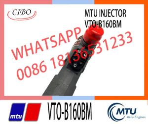 China Remanufactured High Quality Fuel Injector 0010104251 for MTU 1600 diesel engine fuel injector VTO-B160BM 0010104251/71 factory